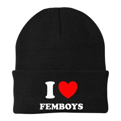 I Love Femboys Crossdressing Sissy Femboy Beanie