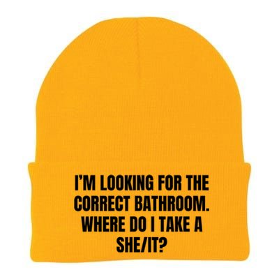 I’M Looking For The Correct Bathroom Where Do I Take A She It Knit Cap Winter Beanie