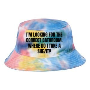 I’M Looking For The Correct Bathroom Where Do I Take A She It Tie Dye Newport Bucket Hat