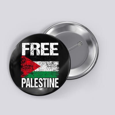 I Love Free Palestine Flag Save Gaza Strip Palestinian Button