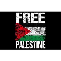 I Love Free Palestine Flag Save Gaza Strip Palestinian Bumper Sticker