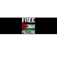 I Love Free Palestine Flag Save Gaza Strip Palestinian Bumper Sticker