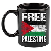 I Love Free Palestine Flag Save Gaza Strip Palestinian 11oz C Handle Ceramic Mug