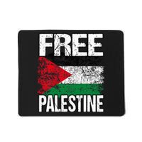 I Love Free Palestine Flag Save Gaza Strip Palestinian Mousepad