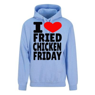 I Love Fried Chicken Friday Unisex Surf Hoodie