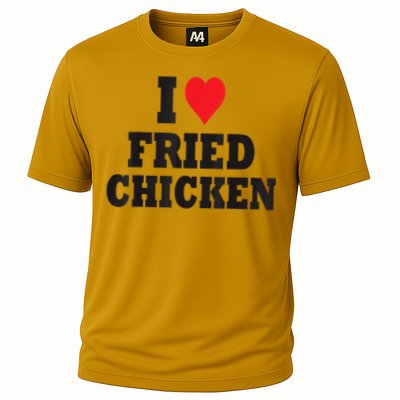 I Love Fried Chicken Cooling Performance Crew T-Shirt