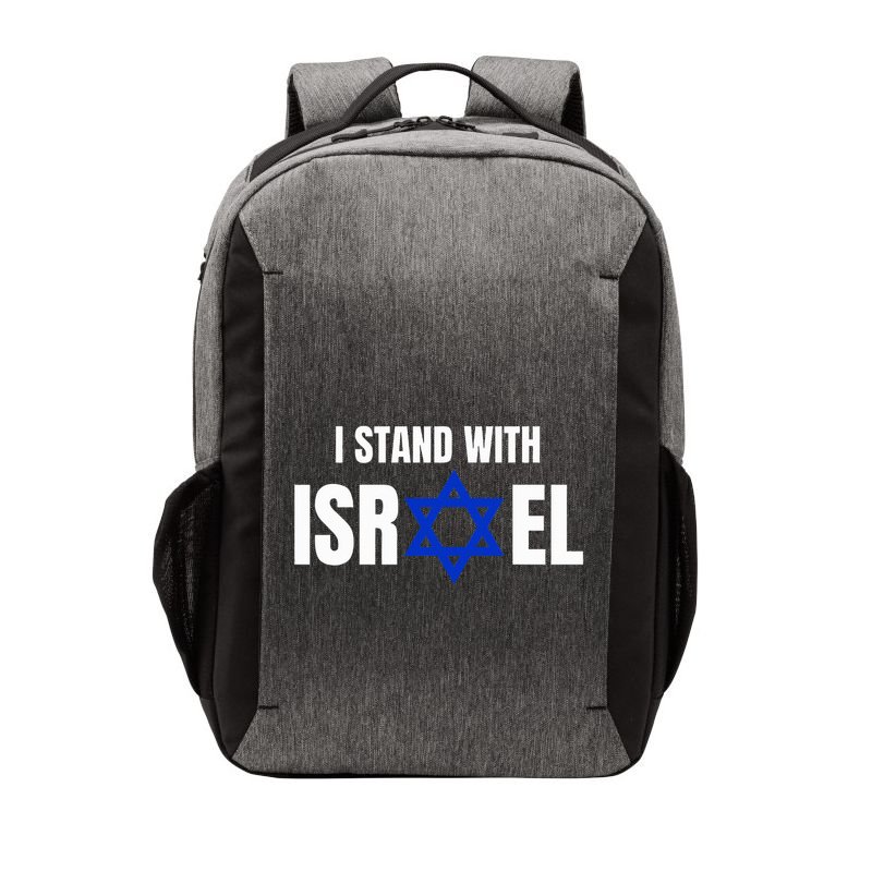 Israel Love Flag I Stand With Israel Heritage Israeli Flag   Vector Backpack