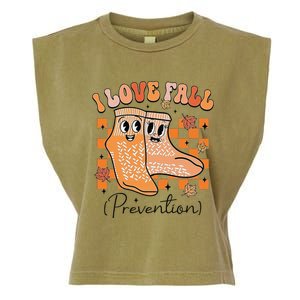 I Love Fall (Prevention) Garment-Dyed Women's Muscle Tee