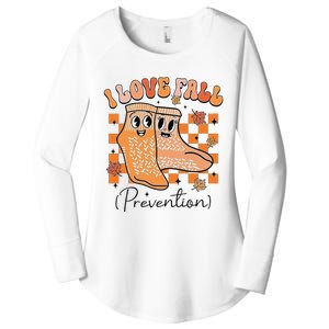 I Love Fall (Prevention) Women's Perfect Tri Tunic Long Sleeve Shirt