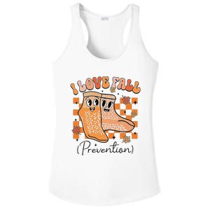 I Love Fall (Prevention) Ladies PosiCharge Competitor Racerback Tank