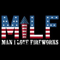 I Love Fireworks Funny 4th Of July Impact Tech Backpack