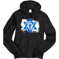 Israel Love Flag I Stand With Israel Heritage Israeli Flag  Tie Dye Hoodie