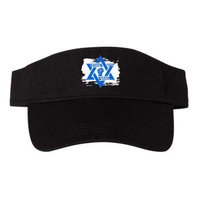 Israel Love Flag I Stand With Israel Heritage Israeli Flag  Valucap Bio-Washed Visor