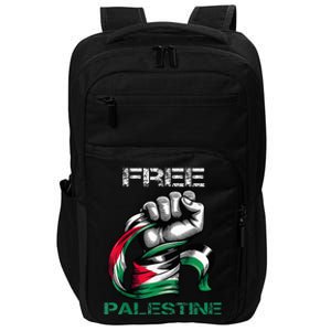 I Love Free Palestine Flag  Impact Tech Backpack