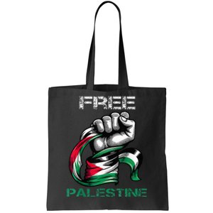 I Love Free Palestine Flag  Tote Bag