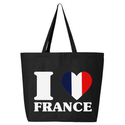 I Love France For France Fan I Love France 25L Jumbo Tote
