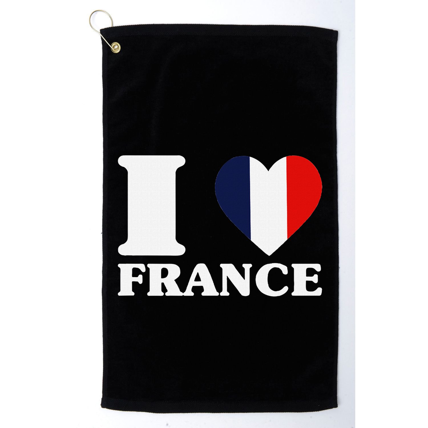 I Love France For France Fan I Love France Golf Towel