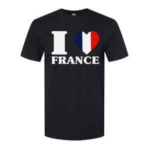 I Love France For France Fan I Love France Softstyle CVC T-Shirt