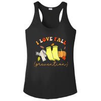 I Love Fall Ladies PosiCharge Competitor Racerback Tank