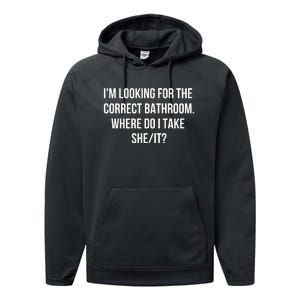 I’M Looking For The Correct Bathroom Where Do I Take A She It Performance Fleece Hoodie