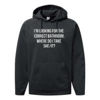 I’M Looking For The Correct Bathroom Where Do I Take A She It Performance Fleece Hoodie