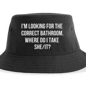 I’M Looking For The Correct Bathroom Where Do I Take A She It Sustainable Bucket Hat