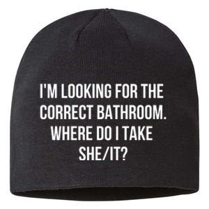 I’M Looking For The Correct Bathroom Where Do I Take A She It Sustainable Beanie