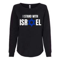 Israel Love Flag I Stand With Israel Heritage Israeli Flag Womens California Wash Sweatshirt