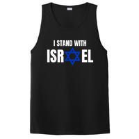 Israel Love Flag I Stand With Israel Heritage Israeli Flag PosiCharge Competitor Tank