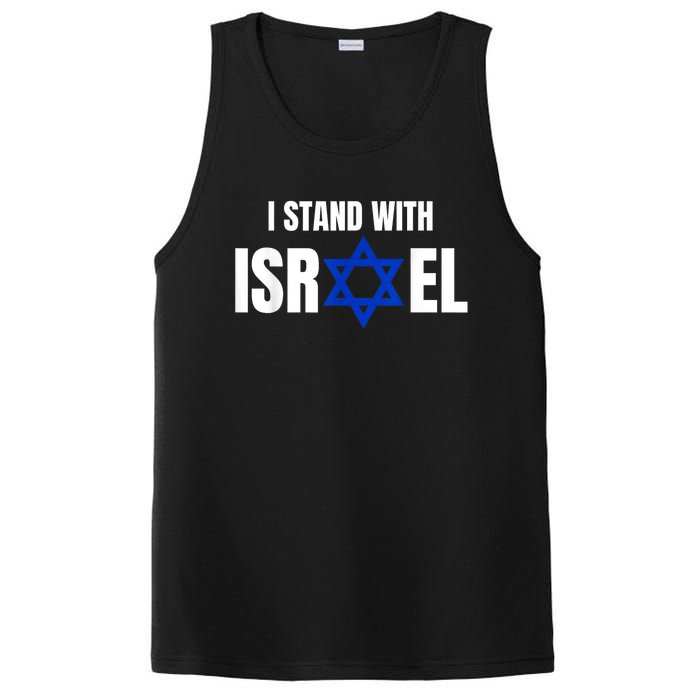 Israel Love Flag I Stand With Israel Heritage Israeli Flag PosiCharge Competitor Tank