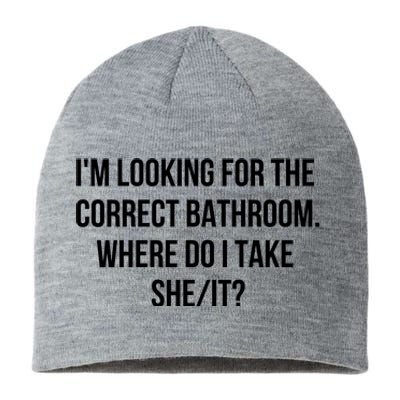 I’M Looking For The Correct Bathroom Where Do I Take A She It Sustainable Beanie