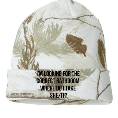 I’M Looking For The Correct Bathroom Where Do I Take A She It Kati Licensed 12" Camo Beanie