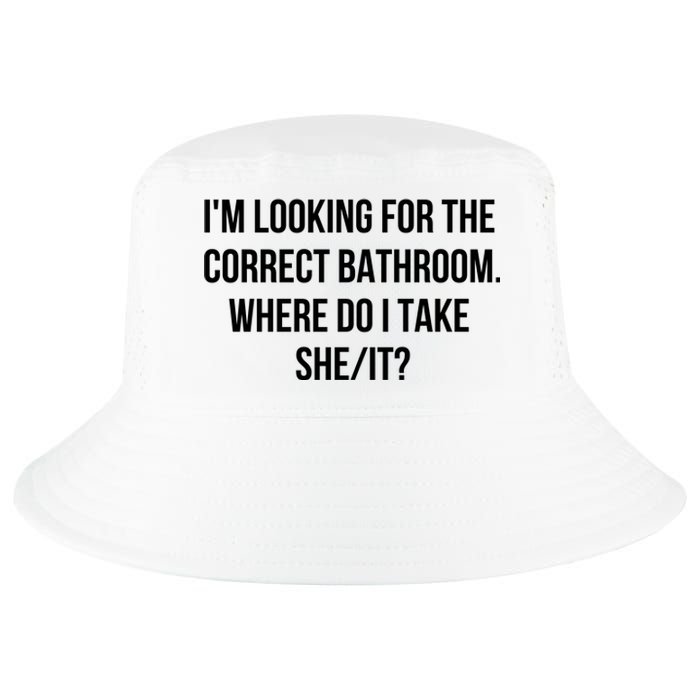 I’M Looking For The Correct Bathroom Where Do I Take A She It Cool Comfort Performance Bucket Hat