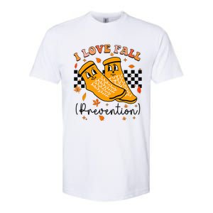 I Love Fall Prevention Fall Physical Therapy Softstyle CVC T-Shirt