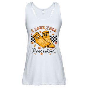 I Love Fall Prevention Fall Physical Therapy Ladies Essential Flowy Tank