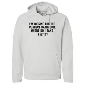 I’M Looking For The Correct Bathroom Where Do I Take A She It Performance Fleece Hoodie