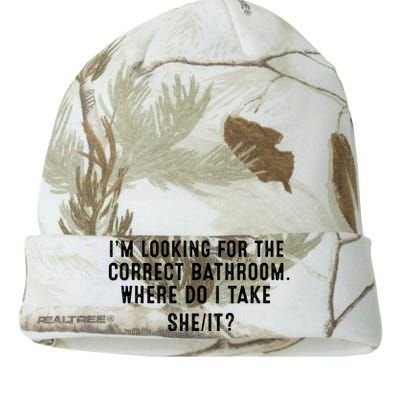 I’M Looking For The Correct Bathroom Where Do I Take A She It Kati Licensed 12" Camo Beanie