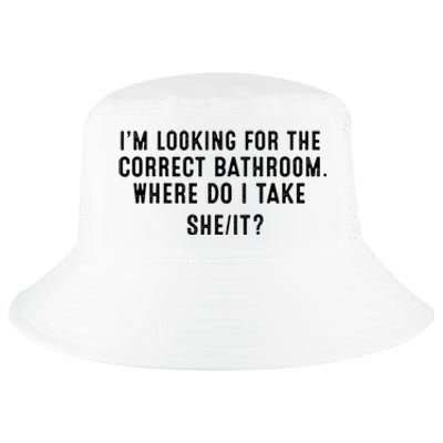 I’M Looking For The Correct Bathroom Where Do I Take A She It Cool Comfort Performance Bucket Hat