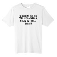 I’M Looking For The Correct Bathroom Where Do I Take A She It Tall Fusion ChromaSoft Performance T-Shirt