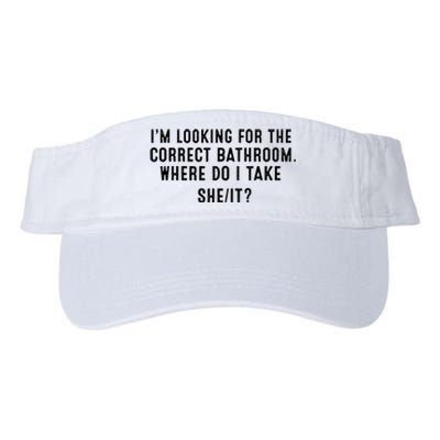 I’M Looking For The Correct Bathroom Where Do I Take A She It Valucap Bio-Washed Visor