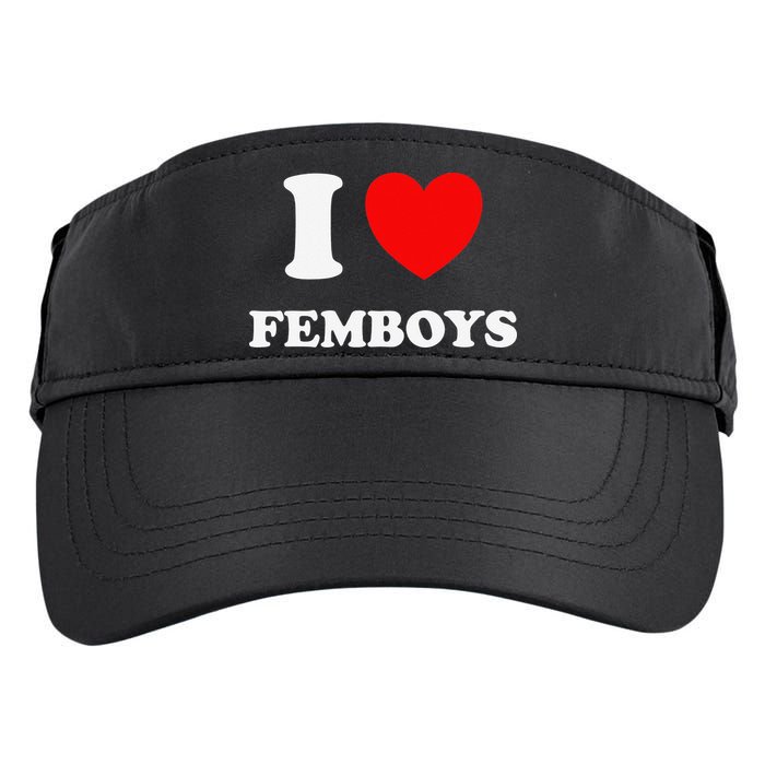 I Love Femboys Crossdressing Sissy Fem Adult Drive Performance Visor