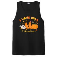 I Love Fall Prevention Nurse Fall Physical Therapy PosiCharge Competitor Tank