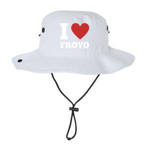 I Love Froyo Frozen Yogurt Lover National Froyo Day Funny Gift Legacy Cool Fit Booney Bucket Hat