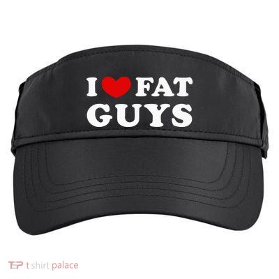 I Love Fat Guys Adult Drive Performance Visor