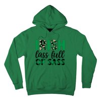 Irish Lass Full Of Sass Green Plaid St Patricks Day Hoodie