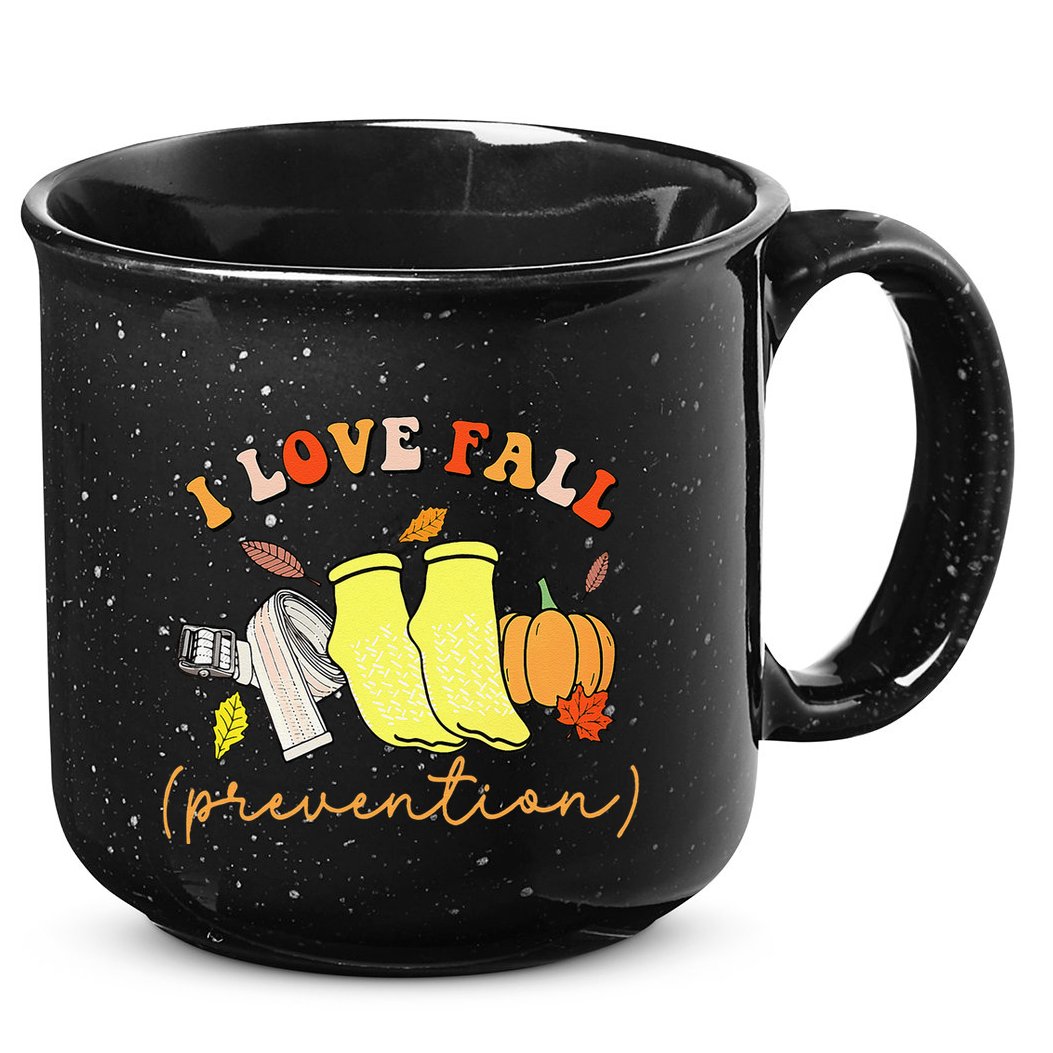 I Love Fall Gift 15oz Campfire Ceramic Mug