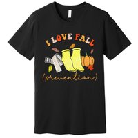 I Love Fall Gift Premium T-Shirt