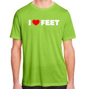 I Love Feet Adult ChromaSoft Performance T-Shirt