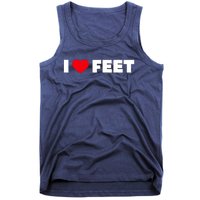 I Love Feet Tank Top