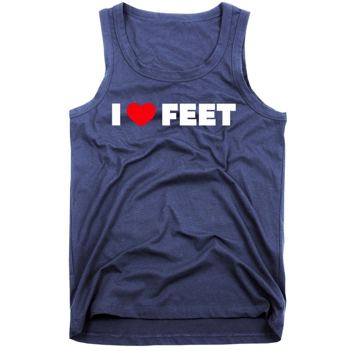 I Love Feet Tank Top